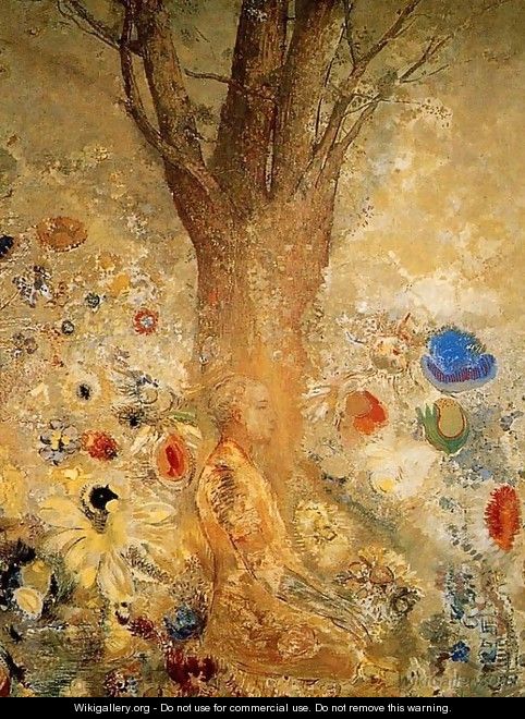 Buddah In His Youth - Odilon Redon