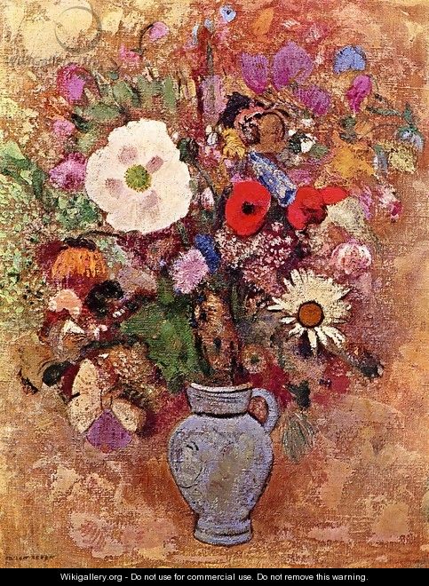 Bouquet Of Flowers - Odilon Redon