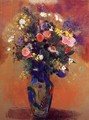 Bouquet In A Persian Vase - Odilon Redon