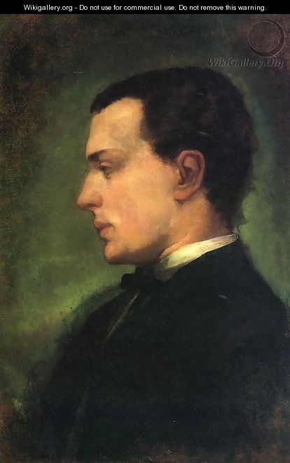 Portrait Of Henry James The Novelist - John La Farge