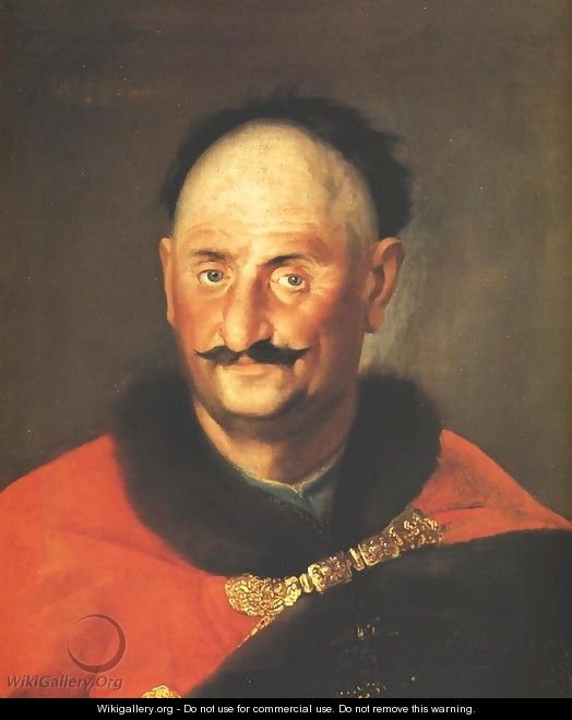 Portrait of Boreyko, Castellan of Zawichost - Unknown Painter