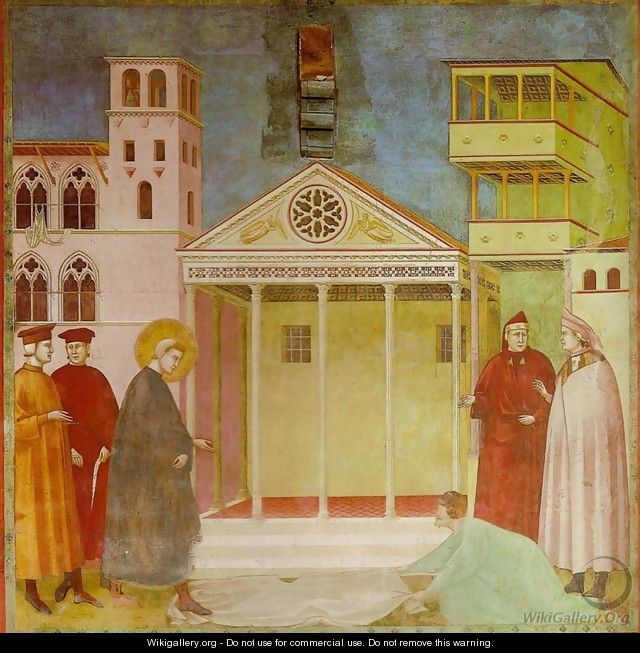 Homage of a Simple Man (Omaggio di un semplice) - Giotto Di Bondone