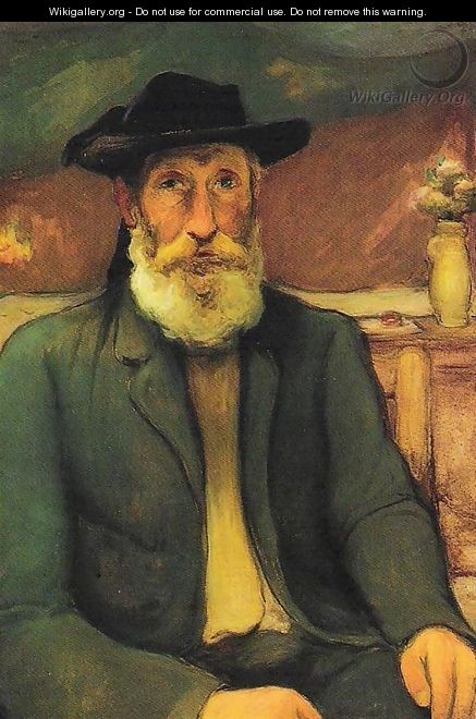 Self-Portrait in a Breton Hat - Wladyslaw Slewinski