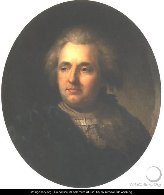 Portrait of Franciszek Smuglewicz - Jozef Peszka