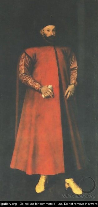 Portrait of King Stephen Bathory - Marcin Kober