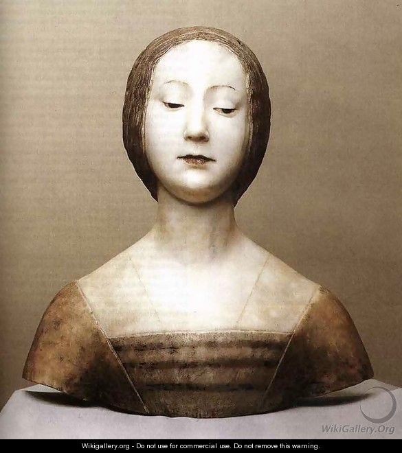 Bust Of A Lady - Francesco Laurana