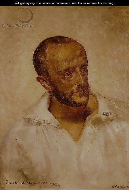 Study for the Portrait of Piotr Dobrzanski - Jacek Malczewski