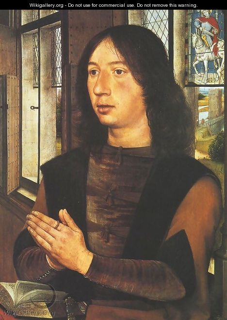 Portrait of Maarten van Nieuwenhove - Hans Memling
