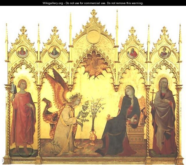 Annunciation - Simone Martini