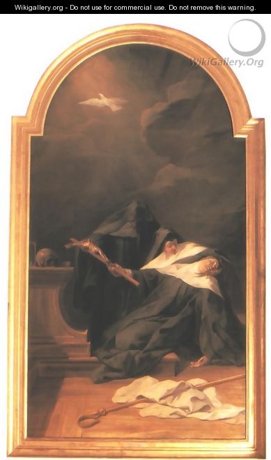 The Death of St Scholastica 1730 - Jean II Restout