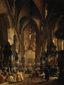 Interior of the Church of the St. Mary in Cracow - Aleksander Gryglewski