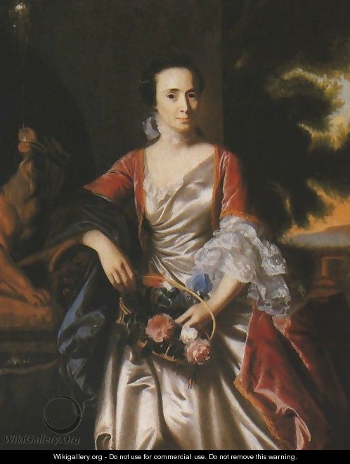 Portrait of Rebecca Boylston - John Singleton Copley