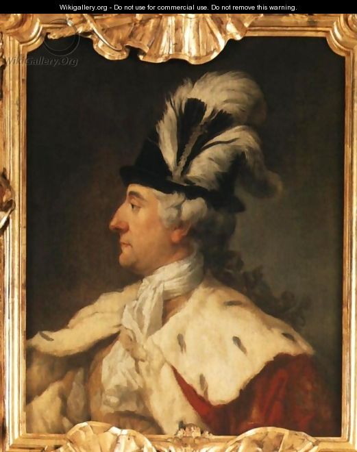 Portrait of King Stanislaus Augustus in a Plumed Hat - Marcello Bacciarelli