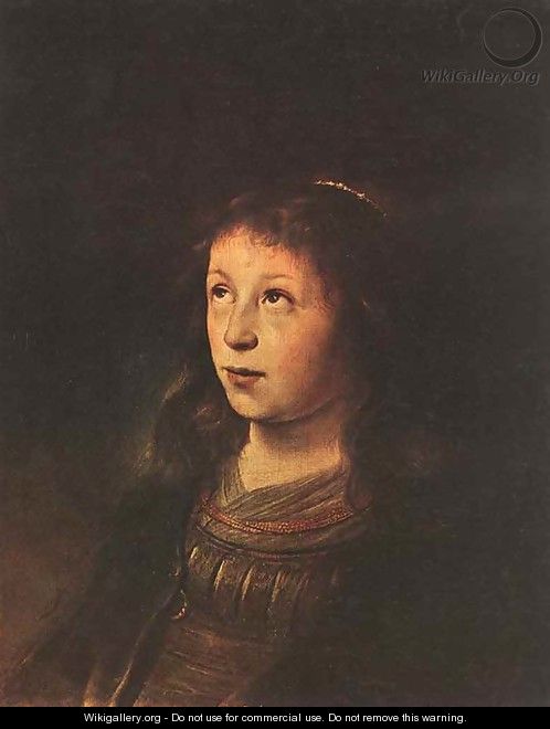 Portrait of a Girl 1630-35 - Jan Lievens
