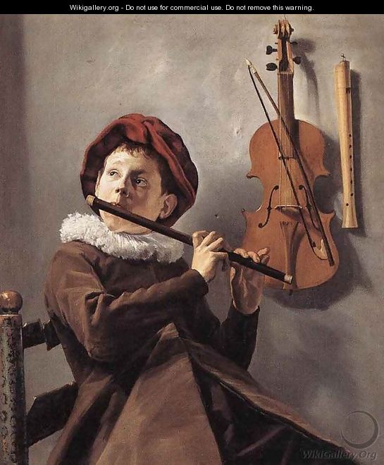 Young Flute Player c. 1635 - Judith Leyster