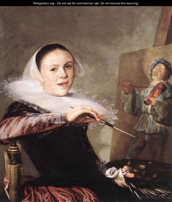 Self-Portrait c. 1635 - Judith Leyster