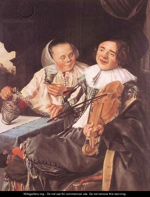 Carousing Couple 1630 - Judith Leyster