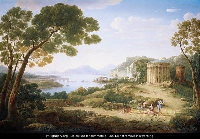 Classical Landscape 1749 - Hendrik Frans van Lint (Studio Lo)
