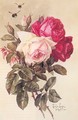 Roses and Bumblebees 1904 - Paul De Longpre