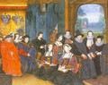 Graphic Sir Thomas More with his Family 1593 - Rowland Lockey