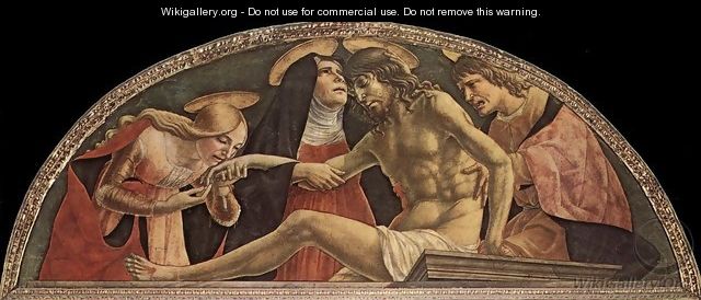 Pieta c. 1491 - Lorenzo di Alessandro Da Sanseverino