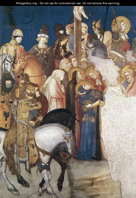 Crucifixion (detail-1) 1320 - Pietro Lorenzetti