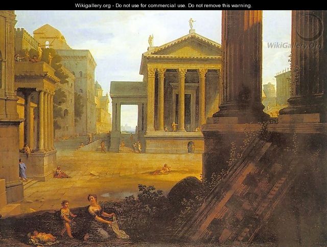 Square in an Ancient City 1763-64 - Jean Lemaire