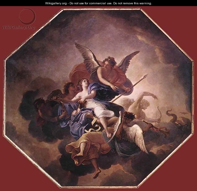 The Triumph of Faith 1658-60 - Charles Le Brun