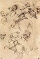 Study of battles on horseback 1503-04 - Leonardo Da Vinci