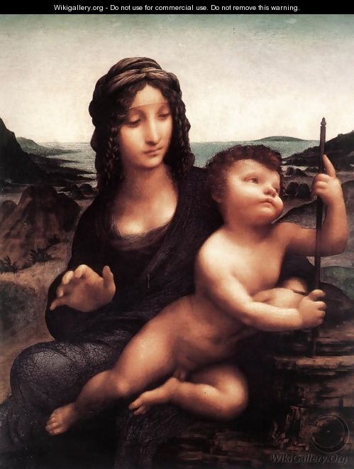 Madonna with the Yarnwinder after 1510 - Leonardo Da Vinci
