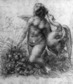 Leda and the Swan 1503-07 - Leonardo Da Vinci