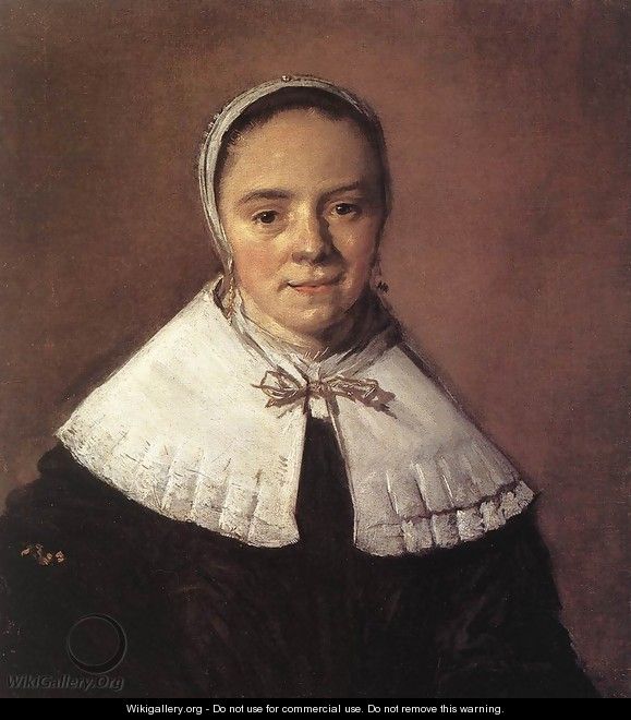 Portrait of a Woman 1655-60 - Frans Hals