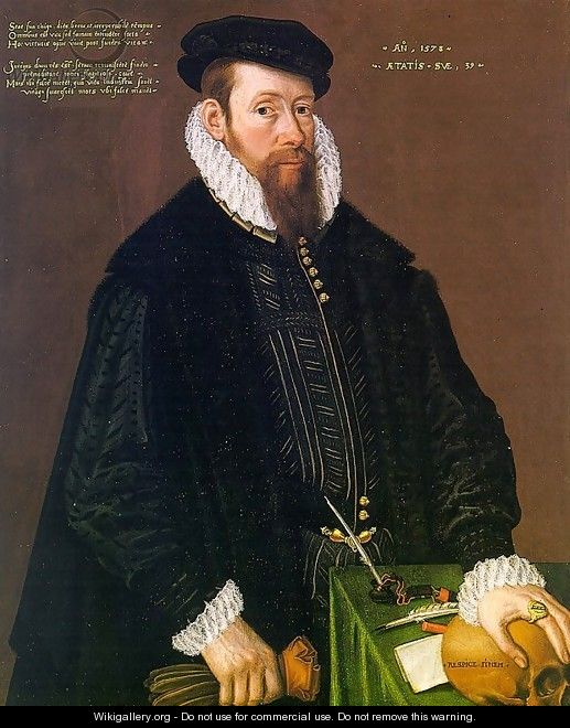Portrait of Thomas Pead 1578 - Cornelis Ketel