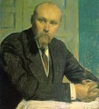 Portrait of Nikolai Roerich 1913 - Boris Kustodiev