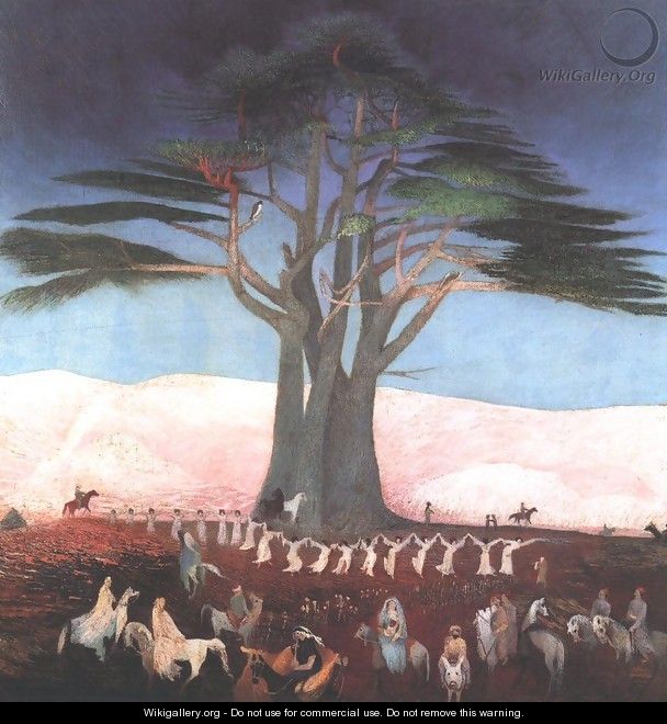 Pilgrimage to the Cedars of Lebanon 1907 - Tivadar Kosztka Csontváry