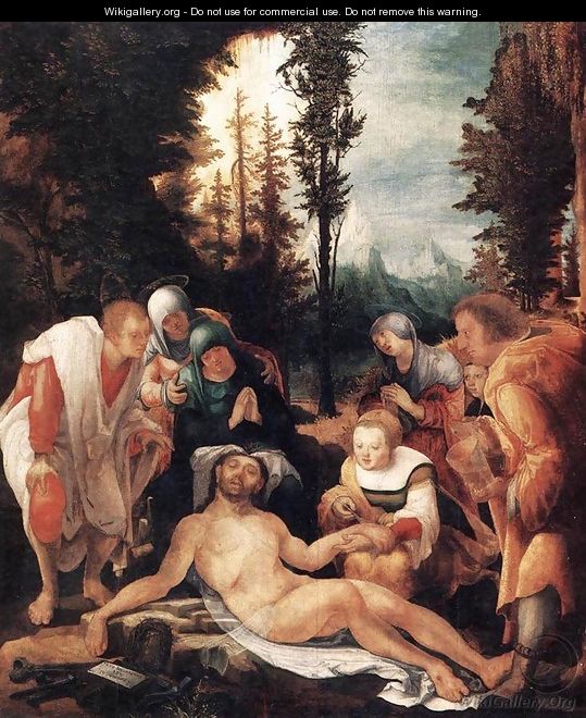The Lamentation of Christ 1524 - Wolfgang Huber