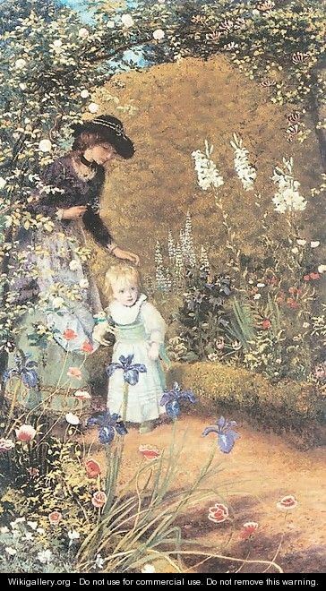 In Wonderland 1890 - Arthur Hughes