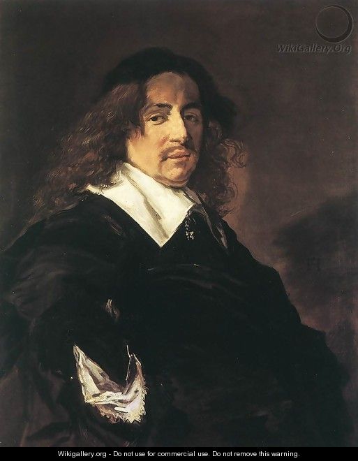 Portrait of a Man 1650-53 - Frans Hals