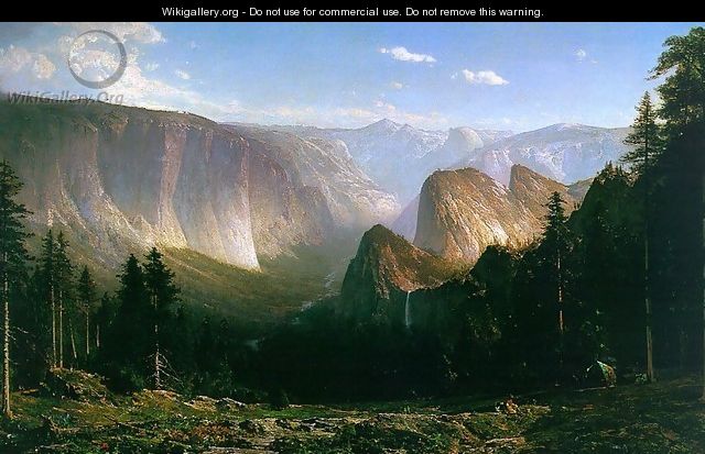 Grand Canyon of the Sierras, Yosemite 1871 - Thomas Hill