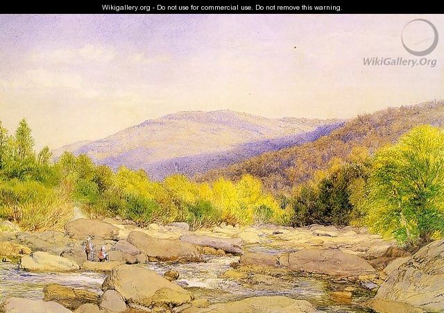 View on Catskill Creek 1867 - John William Hill
