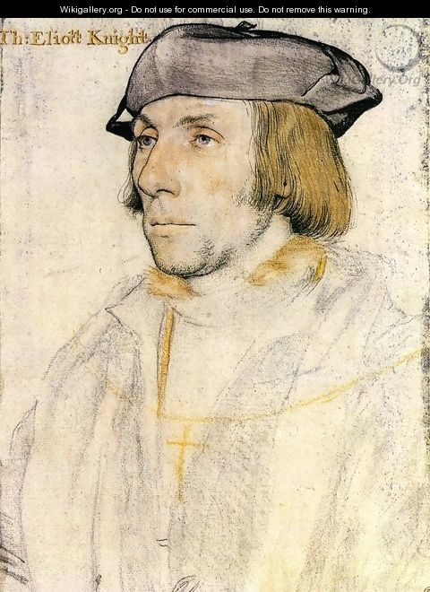 Sir Thomas Elyot 1532-33 - Hans, the Younger Holbein