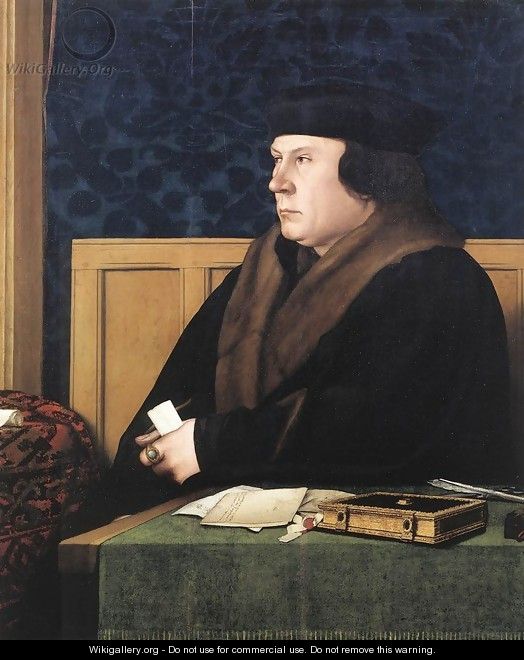 Portrait of Thomas Cromwell c. 1533 - Hans, the Younger Holbein