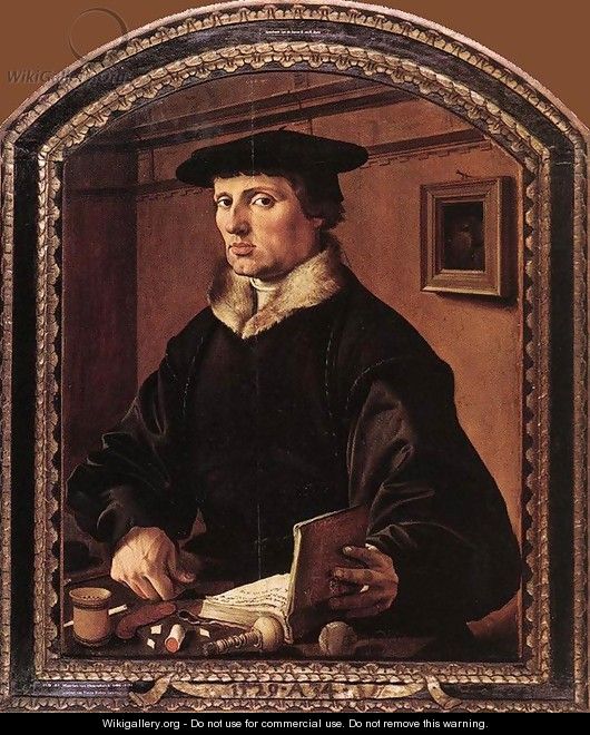 Portrait of Pieter Bicker Gerritsz. 1520 - Maerten van Heemskerck