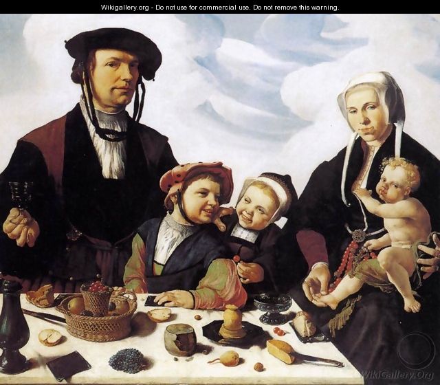 Family Portrait c. 1530 - Maerten van Heemskerck