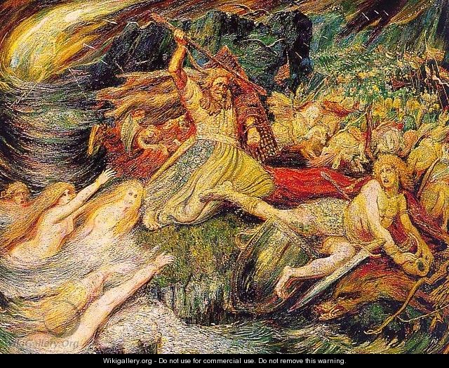 The Death of Siegfried 1899 - Henry de Groux