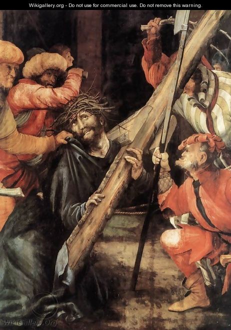 Carrying the Cross (detail) 1523-24 - Matthias Grunewald (Mathis Gothardt)