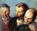 Heads of Three Men and a Boy - Bernhard Gutmann