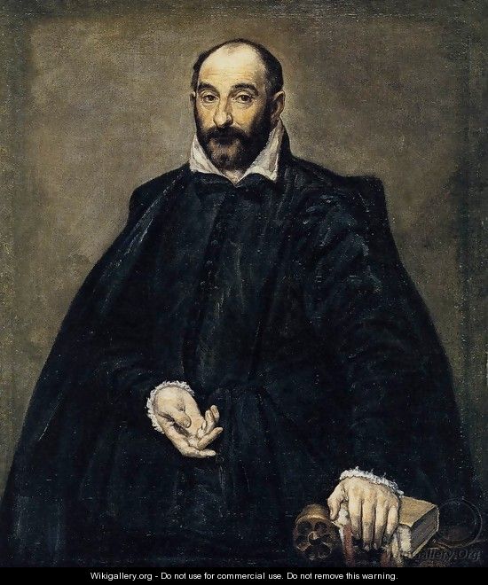 Portrait of a Man c. 1575 - El Greco (Domenikos Theotokopoulos)