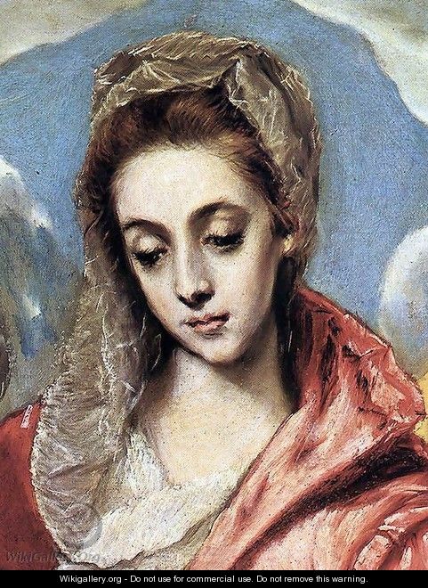 The Holy Family (detail) 1595 - El Greco (Domenikos Theotokopoulos)