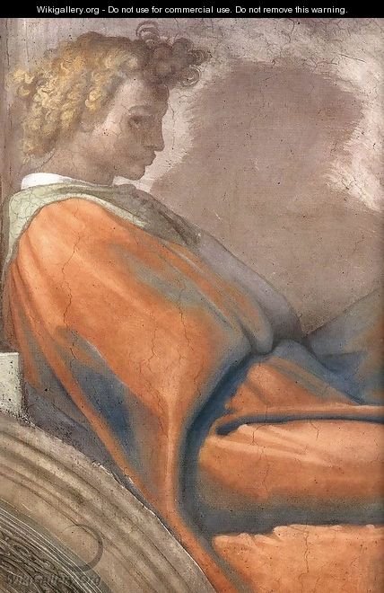Nahshon (detail-2) 1511-12 - Michelangelo Buonarroti